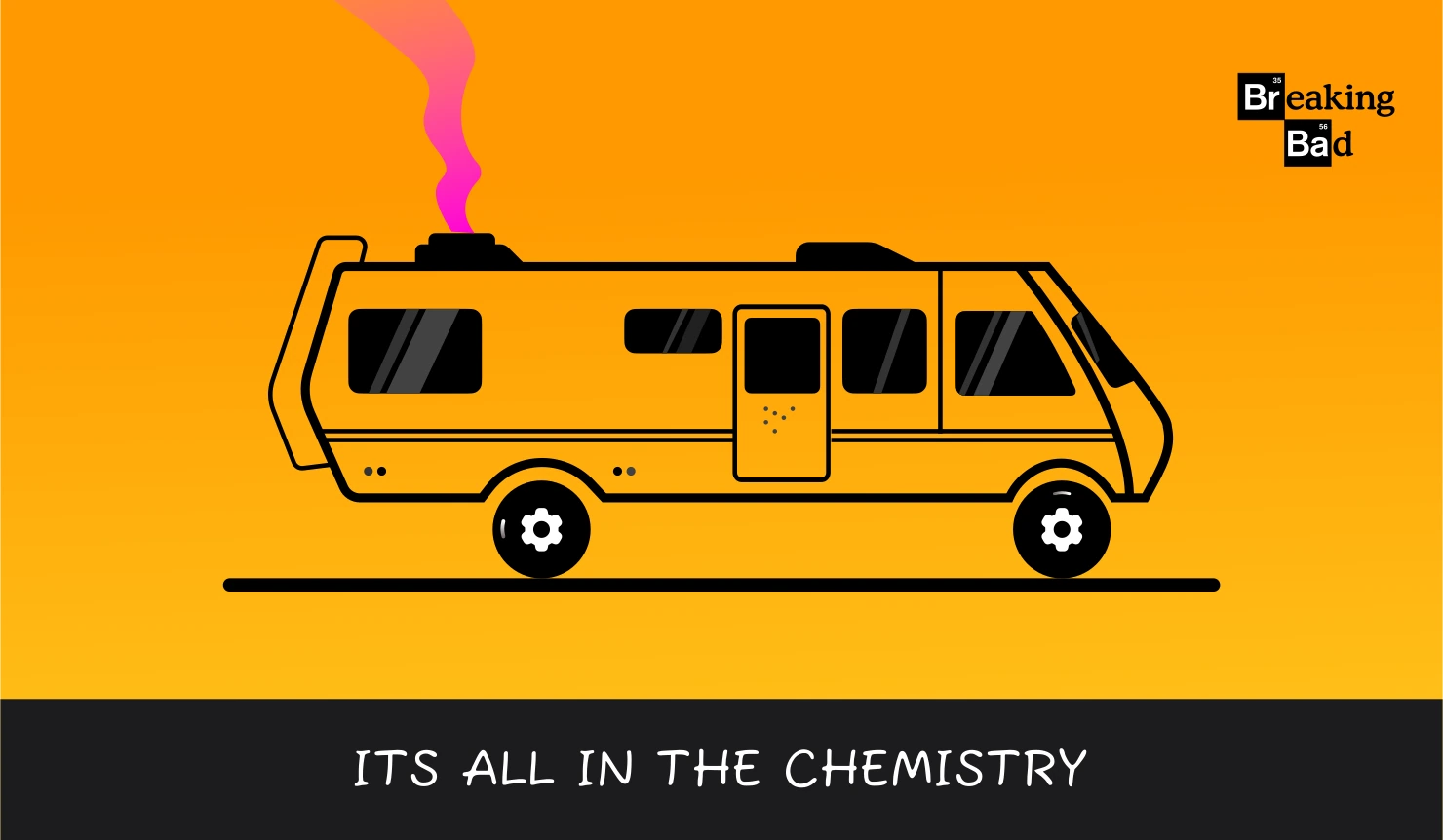 Breaking Bad RV illustration
